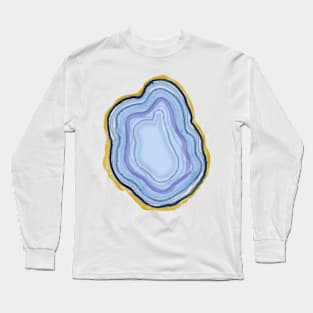 Agate Slice Version 1 Long Sleeve T-Shirt